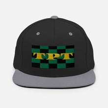 Load image into Gallery viewer, Gold TPT Box Logo Snapback Hat - Image #6