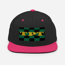 Load image into Gallery viewer, Gold TPT Box Logo Snapback Hat - Image #4