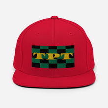 Load image into Gallery viewer, Gold TPT Box Logo Snapback Hat - Image #12