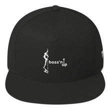 Load image into Gallery viewer, Boss'n up TPT Custom Flat Bill Cap Snapback Hat - Image #1