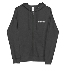 Load image into Gallery viewer, TPT Logo Unisex fleece zip up hoodie - Image #2