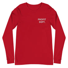 Load image into Gallery viewer, Profit Dept. Unisex Long Sleeve Tee - Image #3