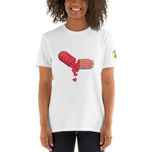 Load image into Gallery viewer, Heart Capsule Custom Short-Sleeve Unisex T-Shirt - Image #2