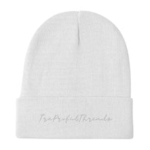 Load image into Gallery viewer, Cursive Logo Embroidered Beanie - Image #6