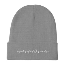 Load image into Gallery viewer, Cursive Logo Embroidered Beanie - Image #5