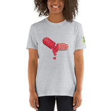 Load image into Gallery viewer, Heart Capsule Custom Short-Sleeve Unisex T-Shirt - Image #5