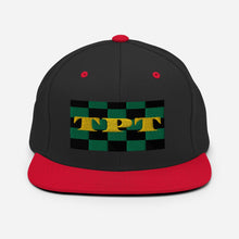 Load image into Gallery viewer, Gold TPT Box Logo Snapback Hat - Image #3