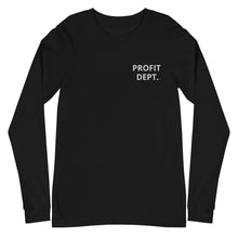 Load image into Gallery viewer, Profit Dept. Unisex Long Sleeve Tee - Image #1