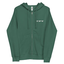 Load image into Gallery viewer, TPT Logo Unisex fleece zip up hoodie - Image #4