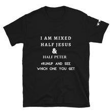 Load image into Gallery viewer, Half Jesus Half Peter Short-Sleeve Unisex T-Shirt