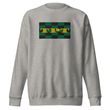 Load image into Gallery viewer, Embroidered Gold TPT Box Logo Unisex Premium Sweatshirt
