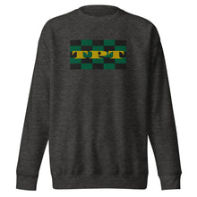 Load image into Gallery viewer, Embroidered Gold TPT Box Logo Unisex Premium Sweatshirt