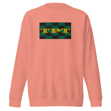 Load image into Gallery viewer, Embroidered Gold TPT Box Logo Unisex Premium Sweatshirt