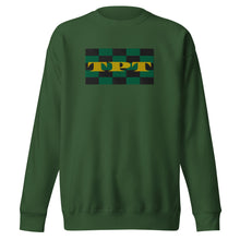 Load image into Gallery viewer, Embroidered Gold TPT Box Logo Unisex Premium Sweatshirt