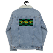 Load image into Gallery viewer, TPT Unisex Denim Sherpa Jacket